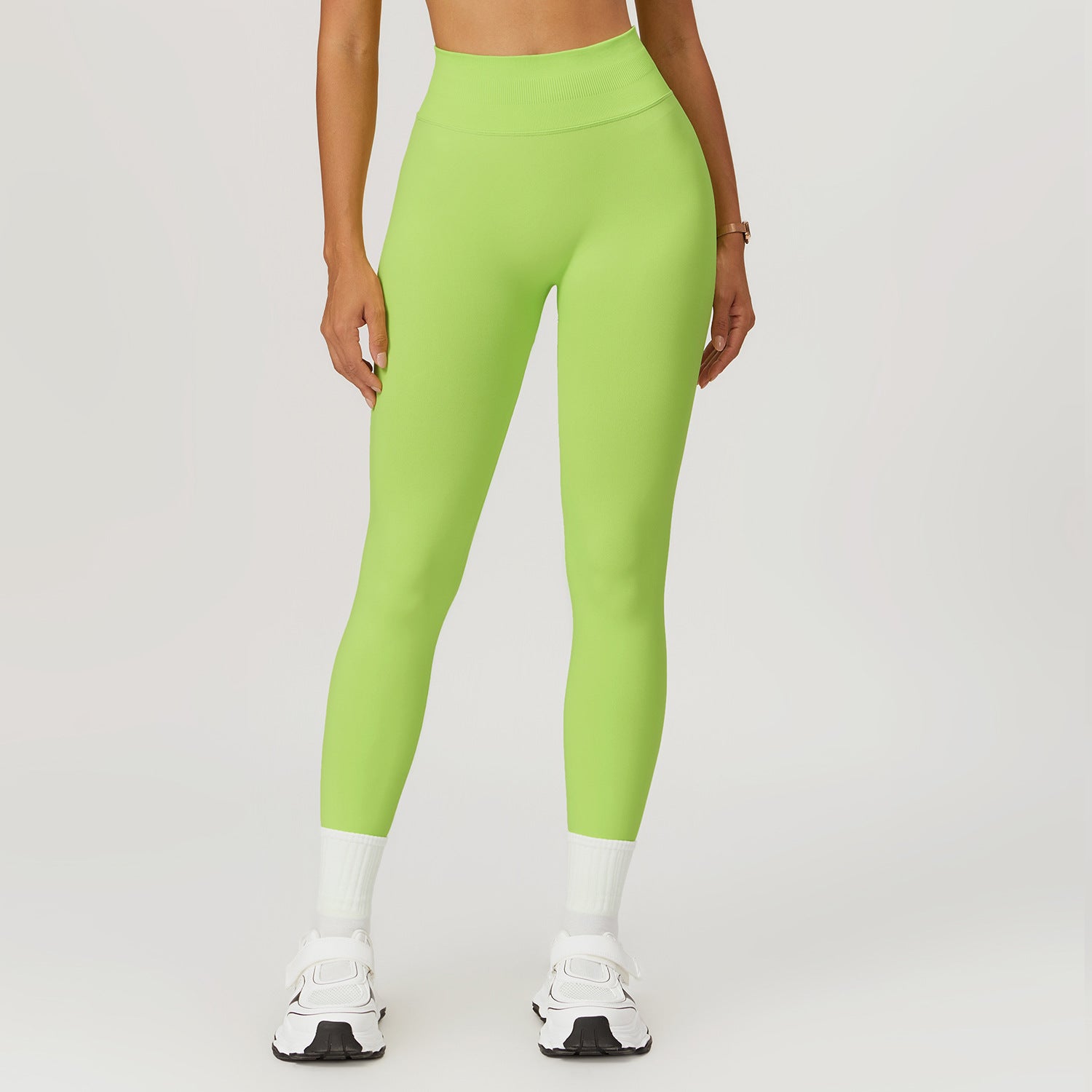 Seamless Tummy Control Yoga Pants for Running and Fitness