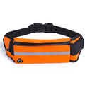 Woman Waterproof Waist Belt Man Running Bag with Bottle Holder for Marathon Jogging Phone Keys Pouch for Running
