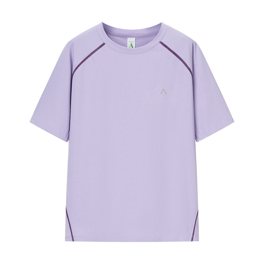 Short sleeved outdoor sports running top