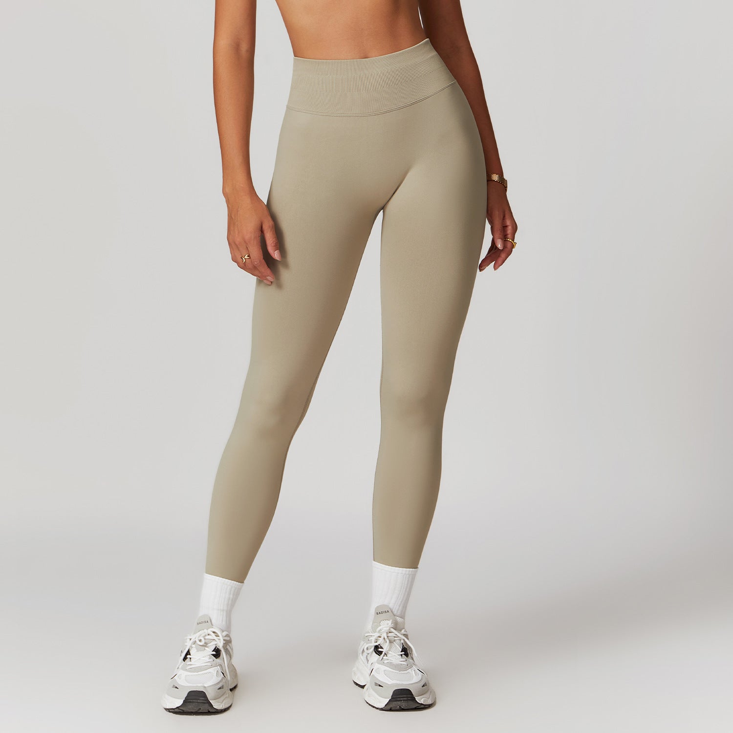 Seamless Tummy Control Yoga Pants for Running and Fitness