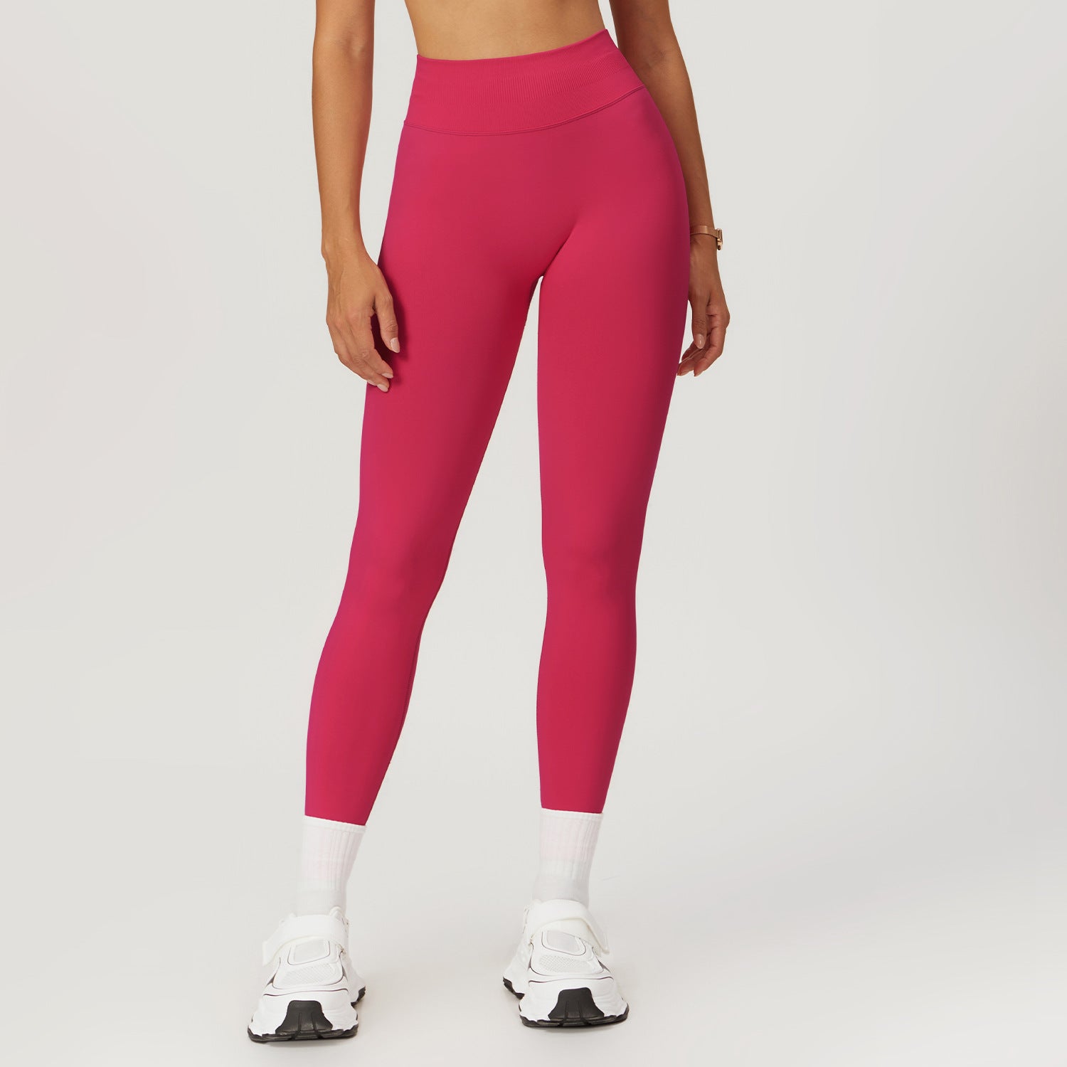 Seamless Tummy Control Yoga Pants for Running and Fitness